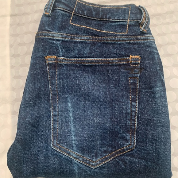 SOLD! Diesel D-Vider Carrot Blue Denim Jeans 0092X Stretch Distressed Mens - Picture 16 of 16
